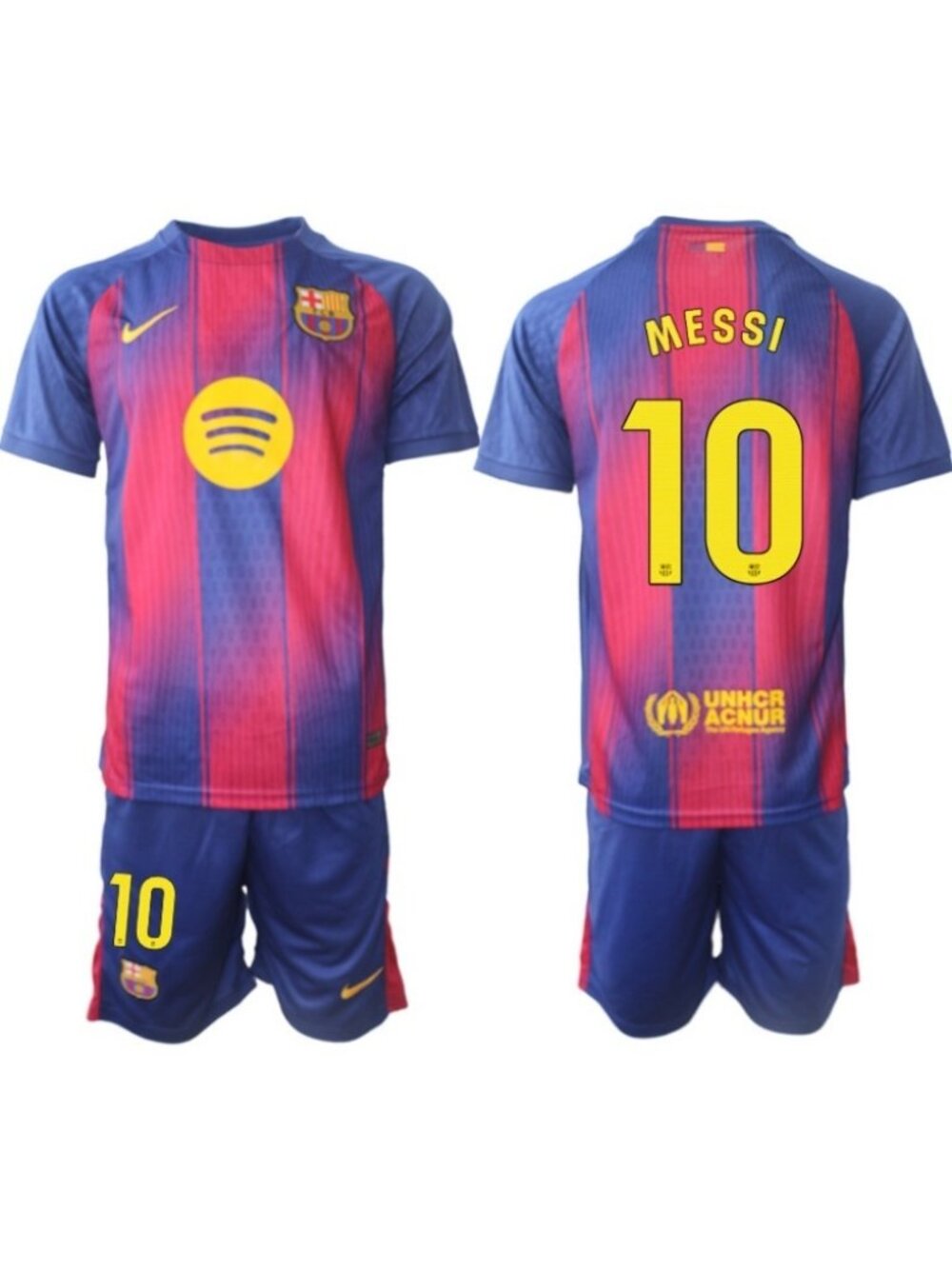 Lionel Messi Home Soccer Jersey Suit